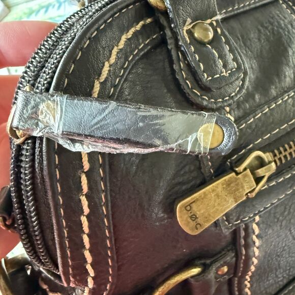 NWOT B.O.C. Born Concepts Appleton Midi Satchel Handbag Purse Pebbled Leather - Picture 5 of 8